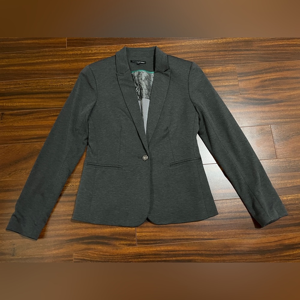Hilary Radley women’s XS blazer, stretch, career, office, grey